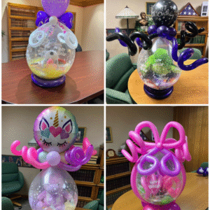 birthday balloon package (live twisting)